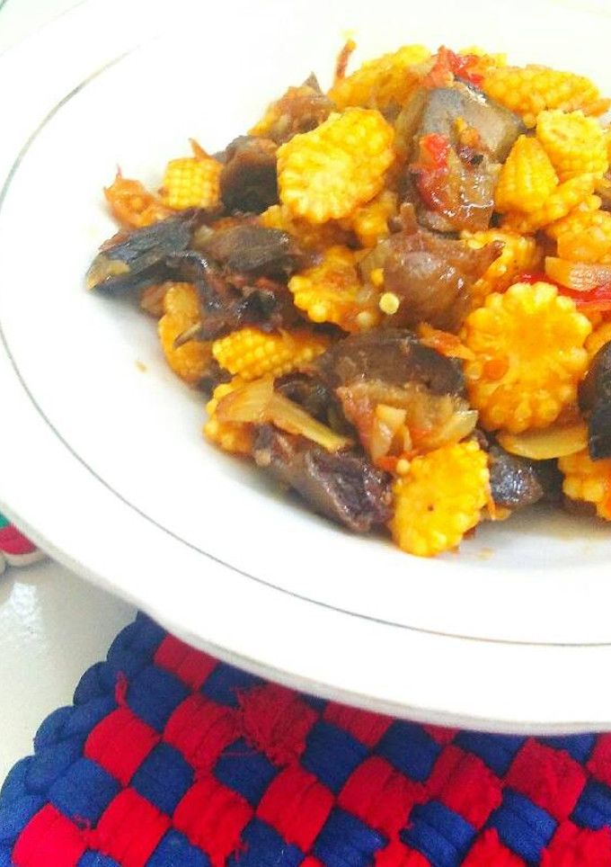 Foto resep Ati Ampela Puntren Bumbu Sambal Terasi