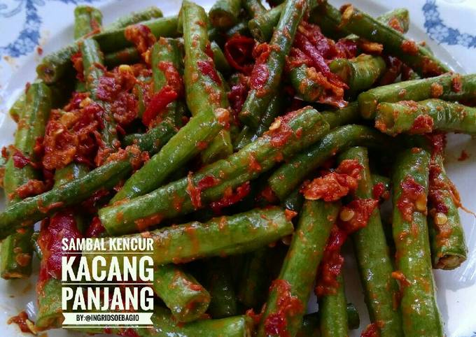 Resep Sambal Kencur Kacang Panjang Oleh Ingrid Soebagio Cookpad