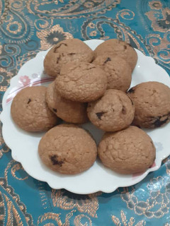 عکسی از دستور کوکی شکلاتی 😋😋😋😋