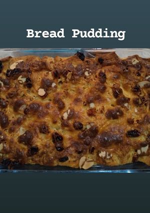 Foto resep Bread Pudding / Puding Roti Panggang