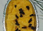 Gambar bread pudding kismis