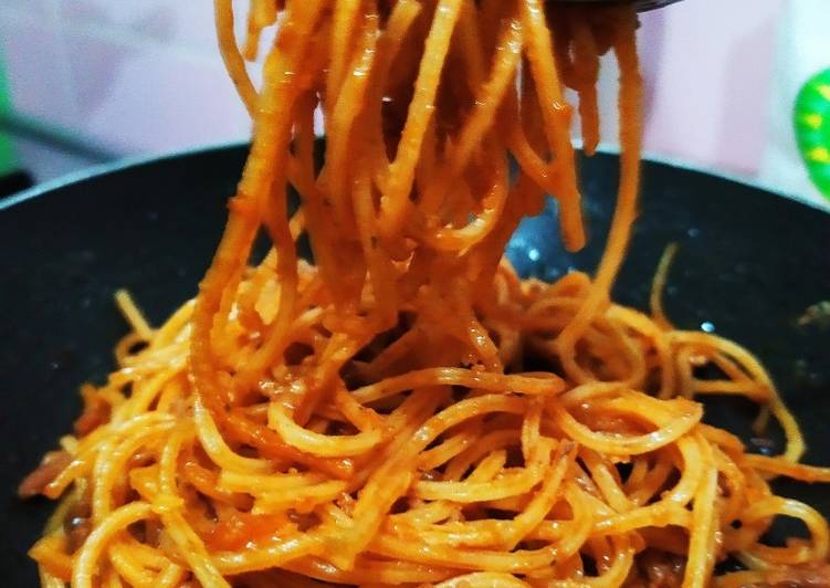 Resep Spageti Goreng Barbeque yang Sempurna