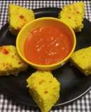 Instant poha dhokla for healthy & quick breakfast with low oil