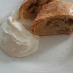 Una foto de Apple strudel