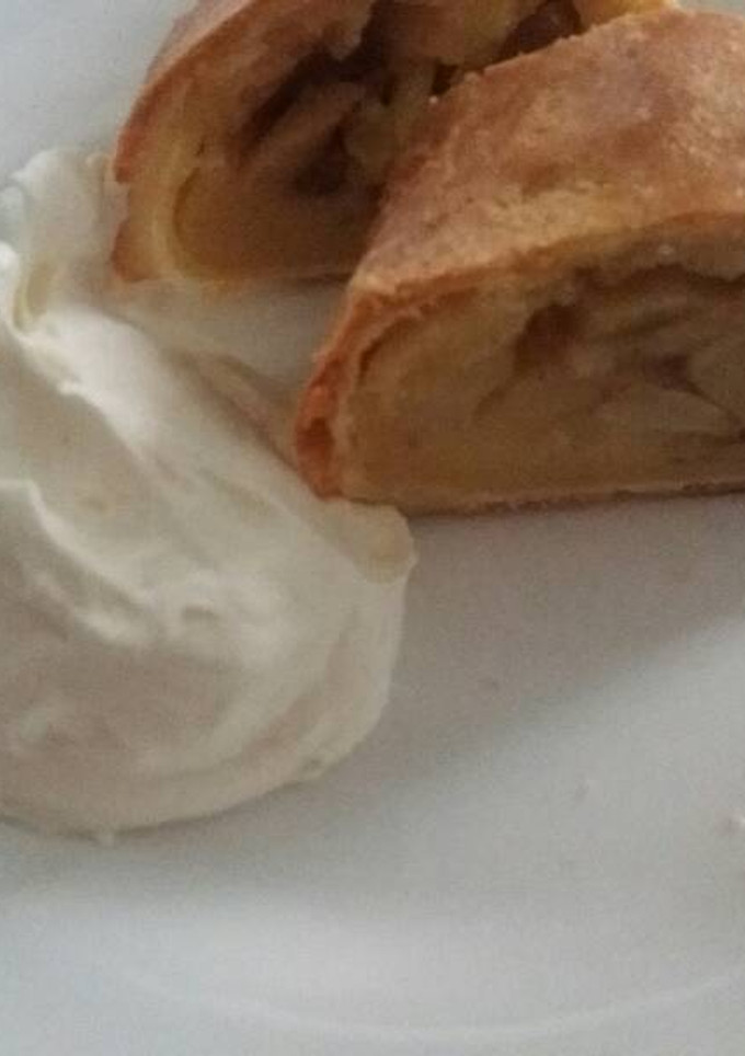 Una foto de Apple strudel