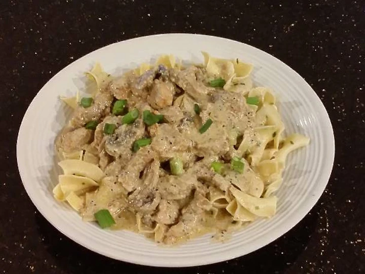 Easy Way Make Recipe Pork Tenderloin Stroganoff that is Can Pamper Your Tongue, Delicious}