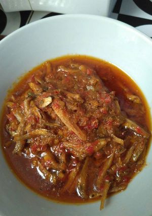 Foto resep Teri Jengki Bumbu Sambel
