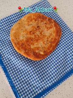 عکسی از دستور فطیر نان محلی آذربایجان (تندیر چوچسی)
