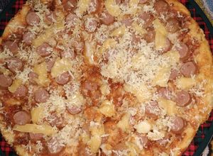 Foto resep Pizza Sausage Double Cheeze