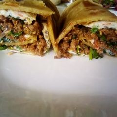A picture of Minced meat Rolex.