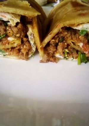 A picture of Minced meat Rolex.