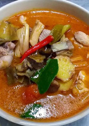 รูปของ ต้มยำไก่หัวปลี
