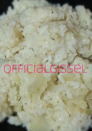 Una foto de Arroz con caldo de gallina