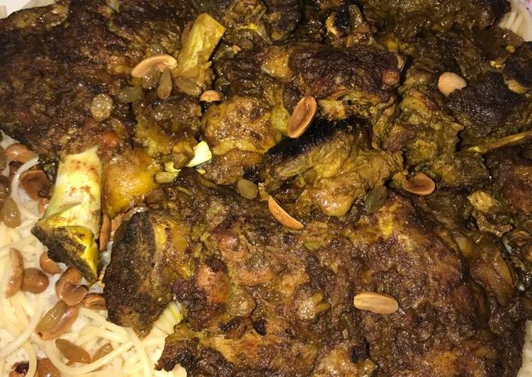 حنيذ لحم بقدر الضغط 🍖🍖