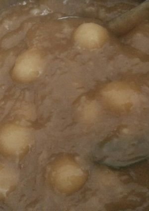 Foto resep Jenang grendul / ketan versi asli (original tanpa tambahan)