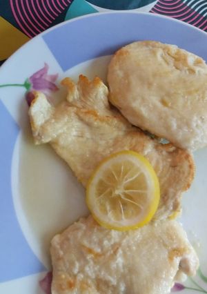 Una foto de Pollo al Limón