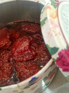 عکسی از دستور مربای توت فرنگی