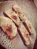 Budín con crema pastera de limón!