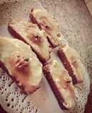 Budín con crema pastera de limón!