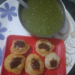 A picture of Pani Puri.