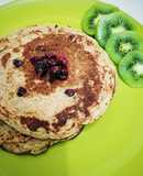 Panqueque de avena y plátano apto aplv