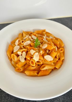 Une photo de Pâtes à la sauce aux légumes 🍝