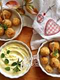 Chickpea Patties with Yogurt Sauce