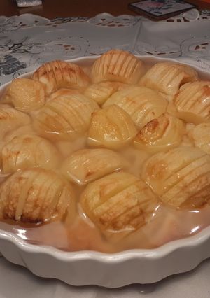 Az én alkotta elzászi alma tortám recept fotója