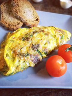 Una foto de Tortilla de lechuga