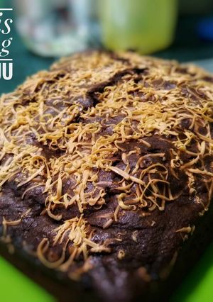Foto resep Nutricake Brownis Coklat Keju (no mixer)