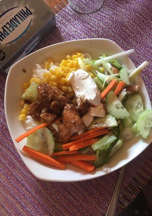 Una foto de Bowl de sushi