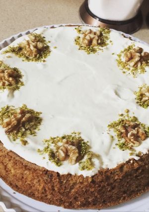 A picture of Carrot cake 🥕.