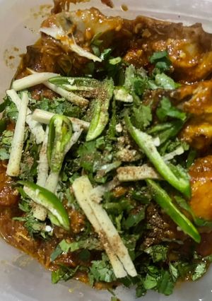 A picture of Chicken shinwari karahi.