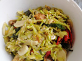 Tumis bunga pepaya