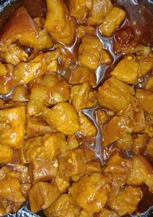 Foto resep Babi Kecap Simple