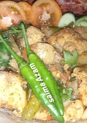 A picture of Aloo Gobhi ki sabzi💞.
