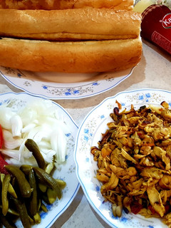 عکسی از دستور ساندویچ مرغ