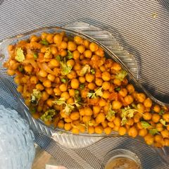 Dry chanamasala A picture of Dry chanamasala.