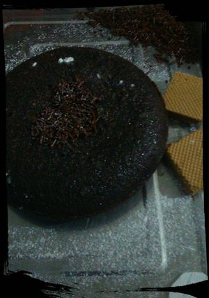 Foto resep 🍫Brownies kukus 6 sdm simple aja🍵🍰 (udek2 beres..^0^)