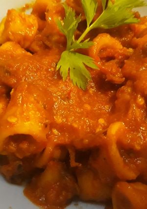 Foto resep Cumi Saos Padang