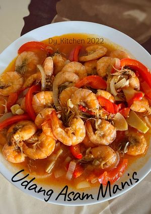 Foto resep Udang Asam Manis