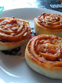 Pizzás csiga 🐌 recept fotója