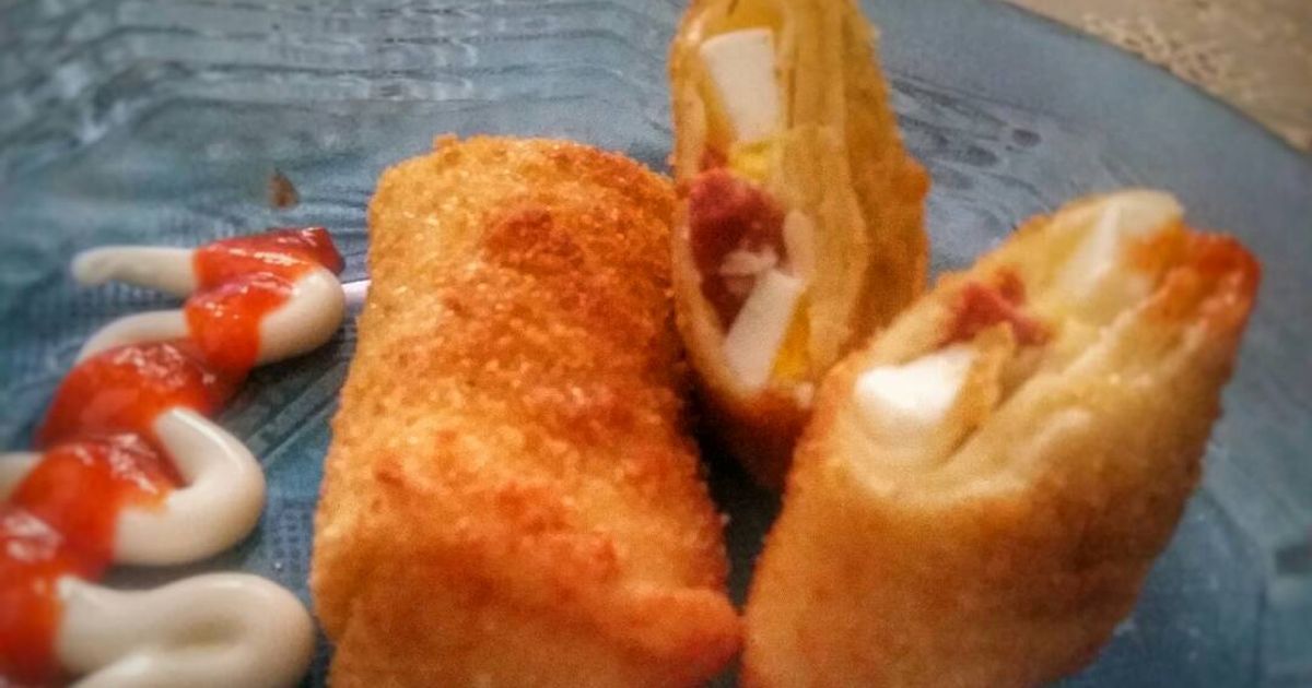 Rolling Risol Resep Eggroll (Risol Mayo) oleh fabs - Cookpad