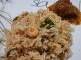 মিক্সড ফ্রায়েড রাইস (mixed fried rice recipe in Bengali)