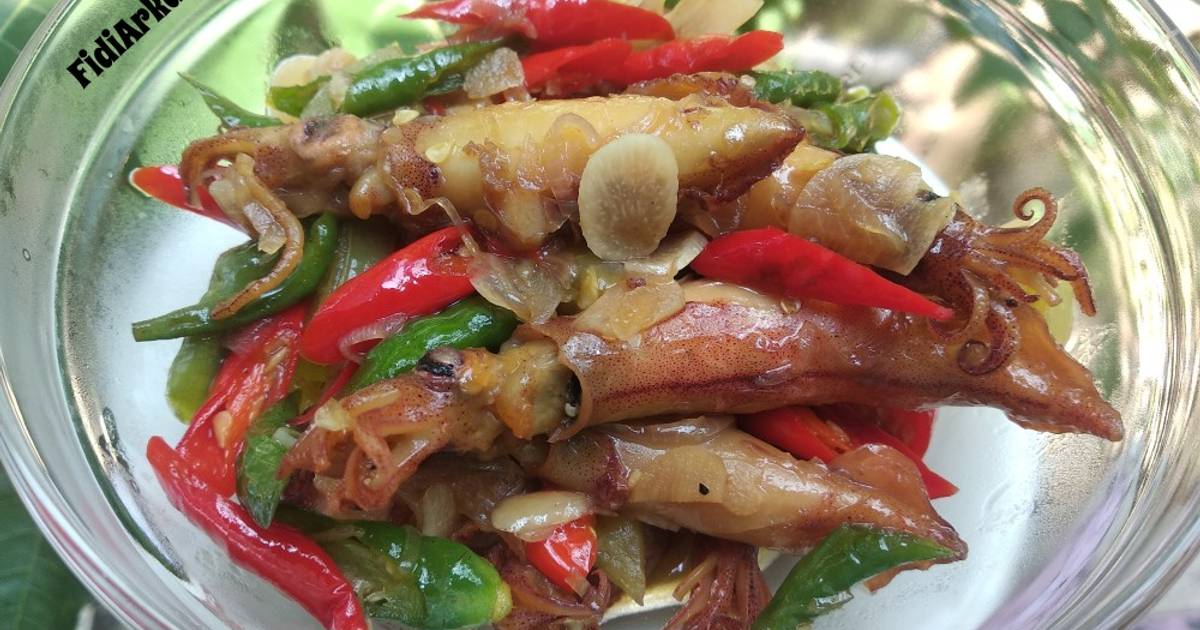 Resep Tumis Cumi Asin Oleh Fidi Arkasyana Cookpad