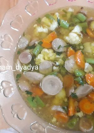 Foto resep Sop sosis baso