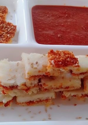 આચરી લસણ સેન્ડવિચ ઢોકળા (ACHARI LASAN SANDWICH DHOKLA in Gujarati) રેસીપી મુખ્ય ફોટો