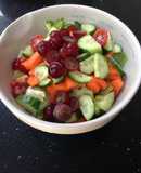 Ensalada de uvas y zanahoria 🥕 🍇🥗