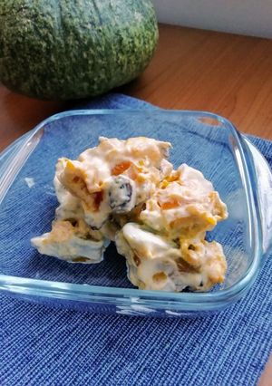 Foto di Insalata tiepida di zucca con lo yogurt greco