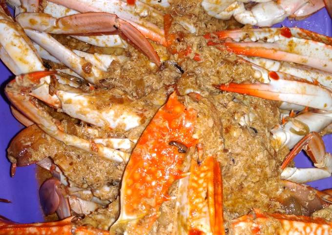 Resep Menu sahur yg sederhana noribet kepiting saos Anti Gagal